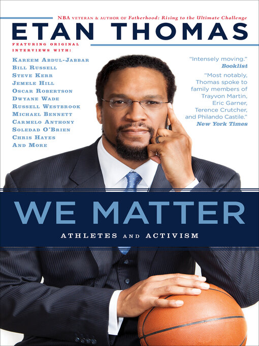 Title details for We Matter by Etan Thomas - Available